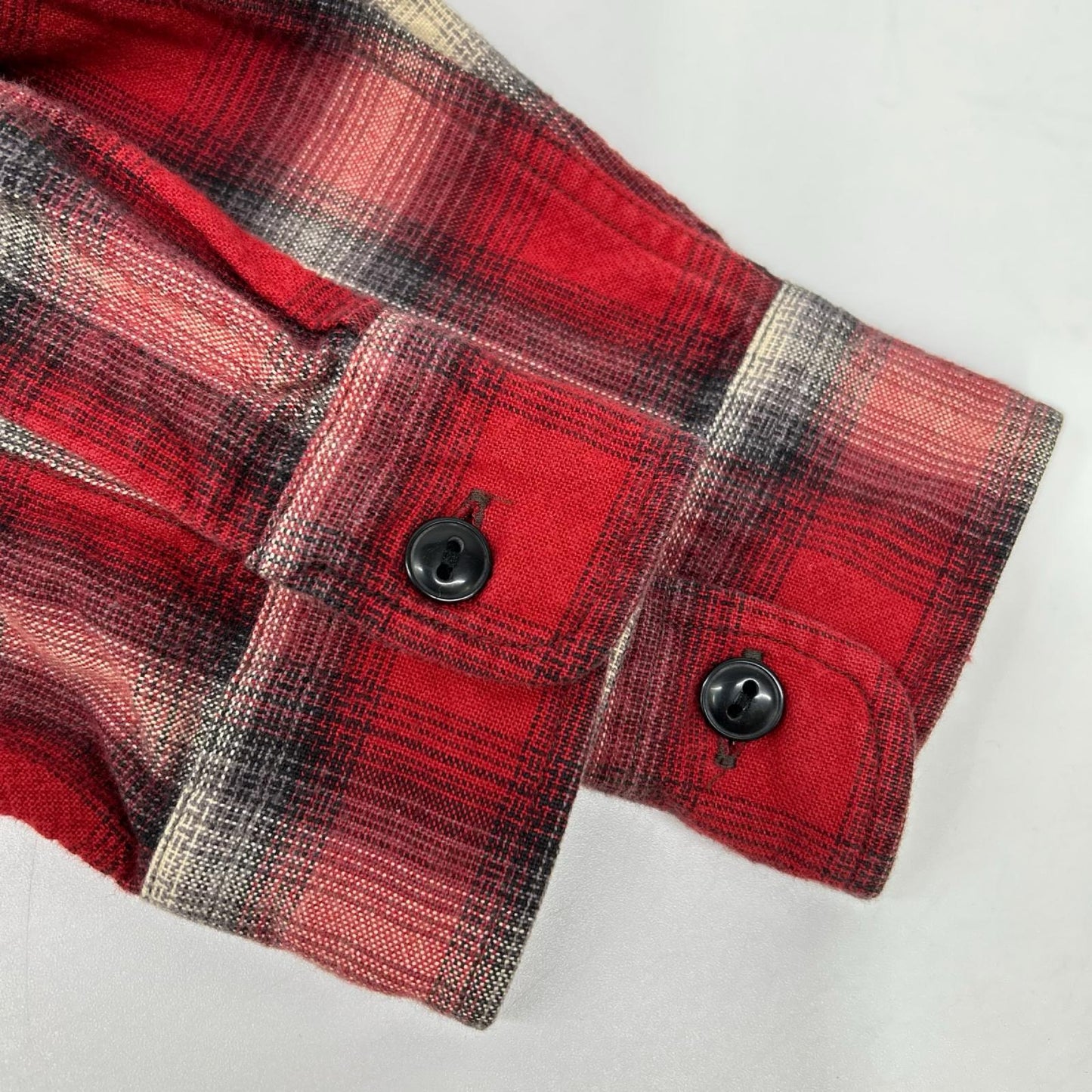 RRL ダブルアールエル レッド コットン ダブルポケット チェック シャツ トップス