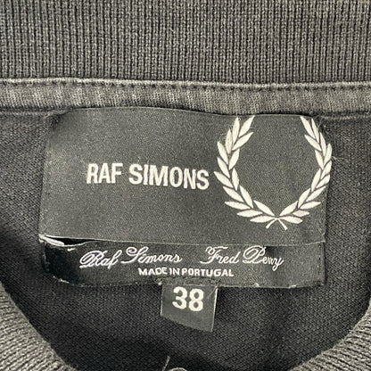 RAF SIMONS ラフシモンズ ×フレッドペリー ブラック ポロシャツ トップス