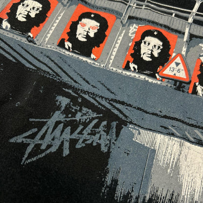 stussy ステューシー ブラック チェ・ゲバラ プリント Tシャツ トップス