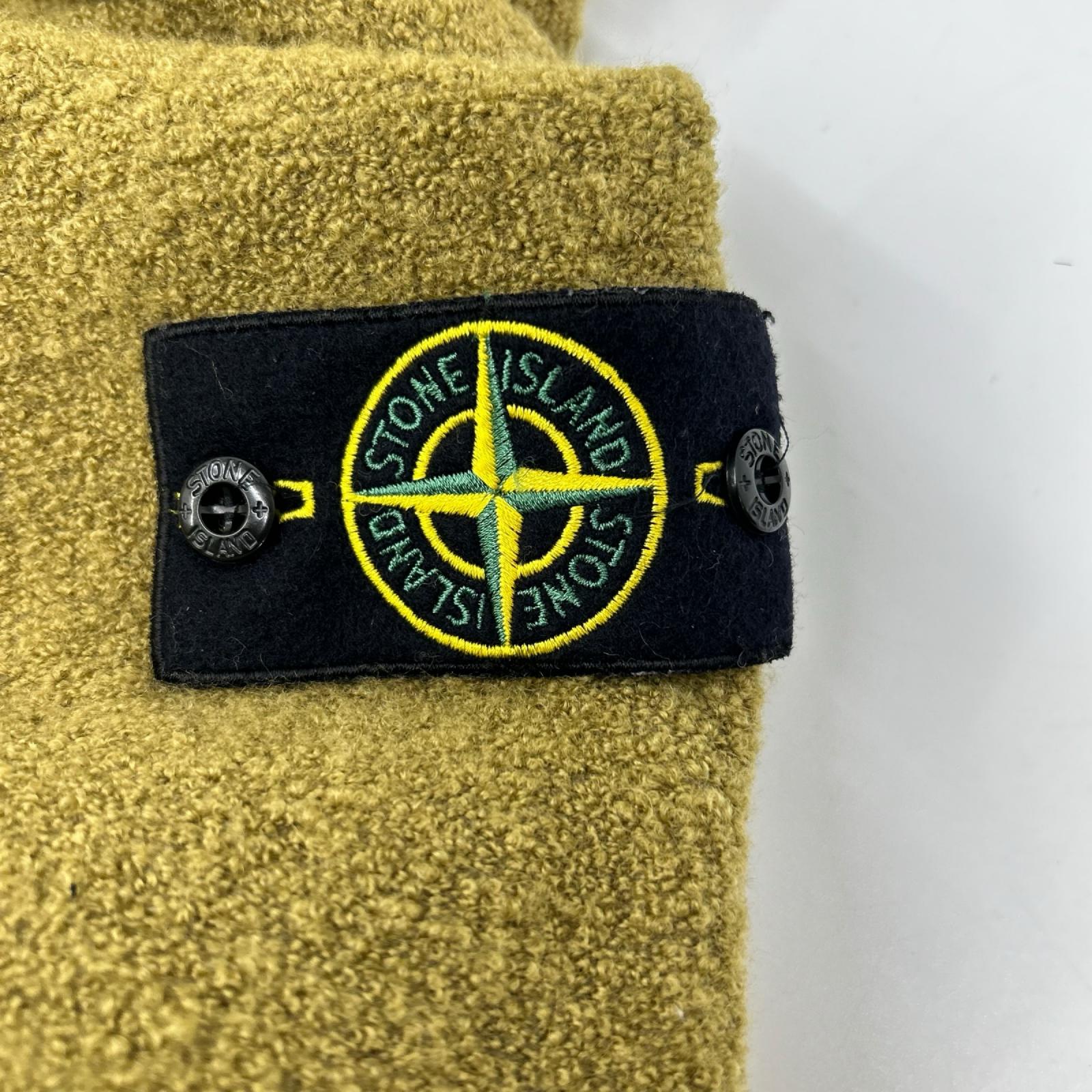STONE ISLAND ストーンアイランド ×シュプリーム23AW 7925501SB グリーン ブークレカーディガン トップス