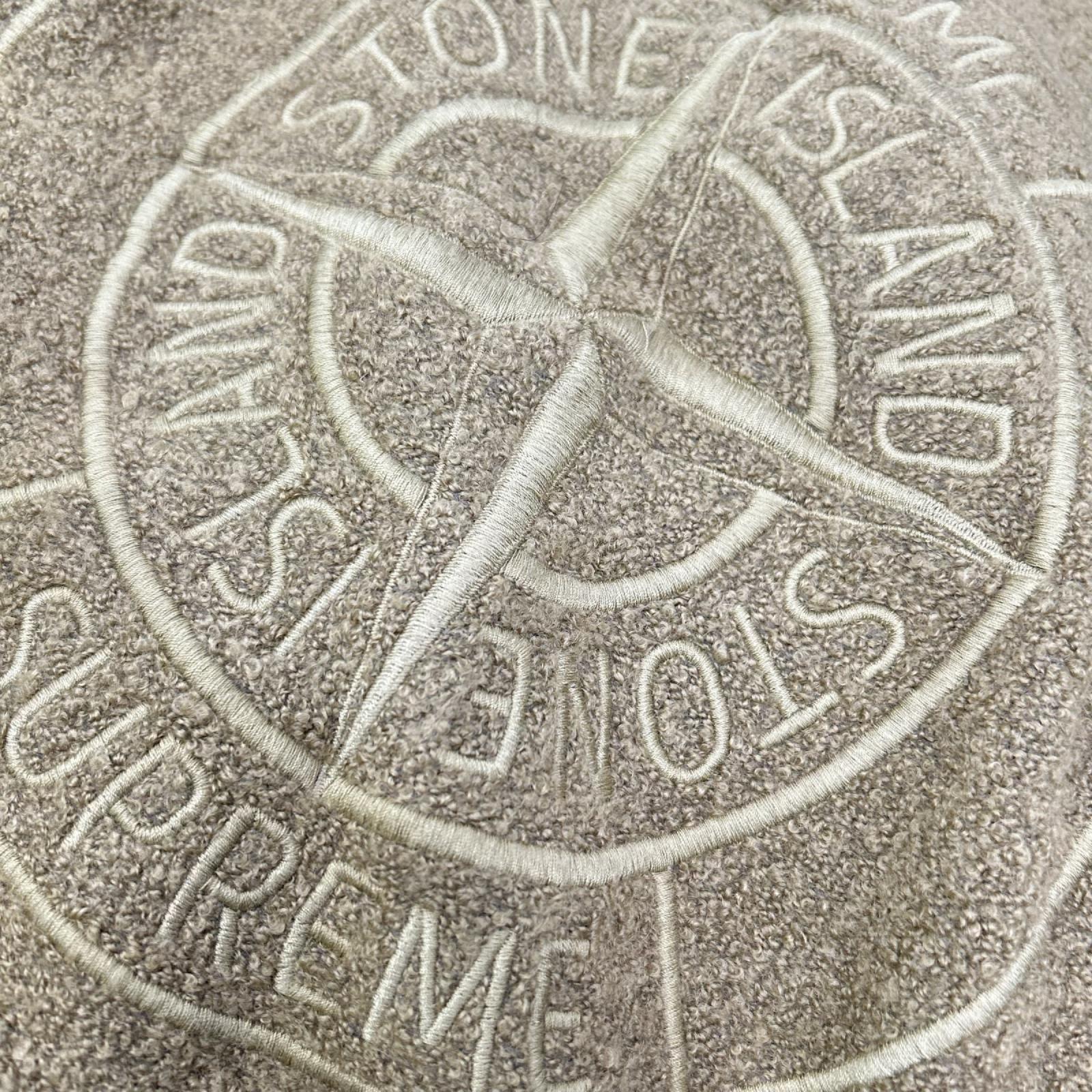STONE ISLAND ストーンアイランド ×シュプリーム23AW 7925501SB グリーン ブークレカーディガン トップス