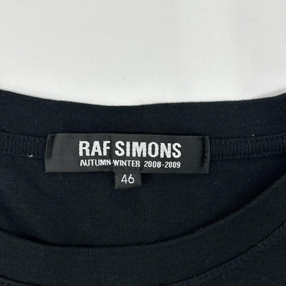 RAF SIMONS ラフシモンズ 08AW ブラック FireBoiledTee トップス