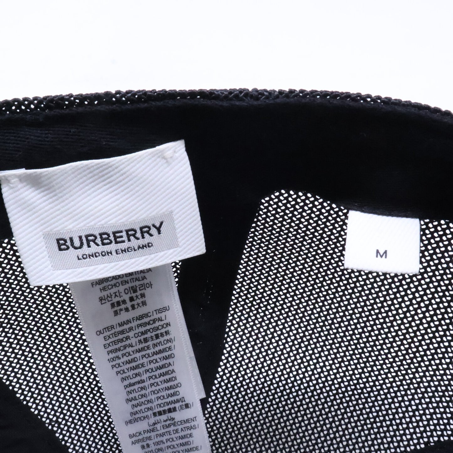 BURBERRY バーバリー 【即決/国内正規】8019211/69F ロゴ刺繍 メッシュ キャップ 帽子