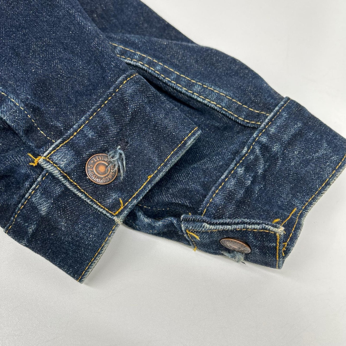 LEVI'S リーバイス 557 90s USA製 バレンシア工場 BIGE 3rd デニムジャケット ジャケット