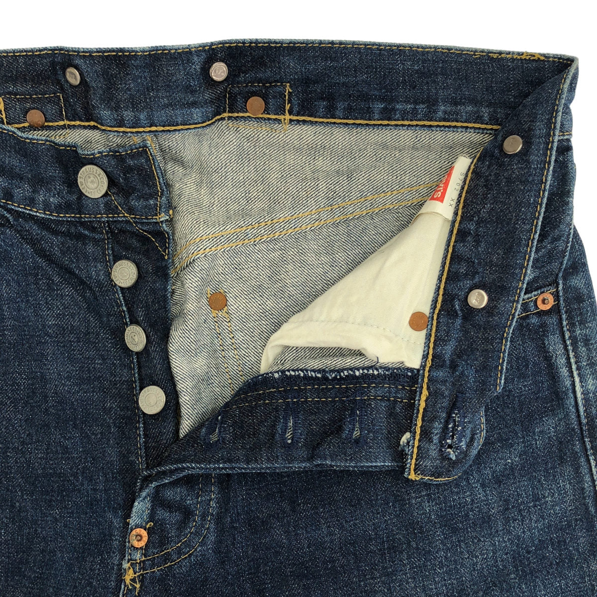 LEVI'S リーバイス S702XX 復刻 インディゴ シンチバッグ デニムパンツ ボトムス