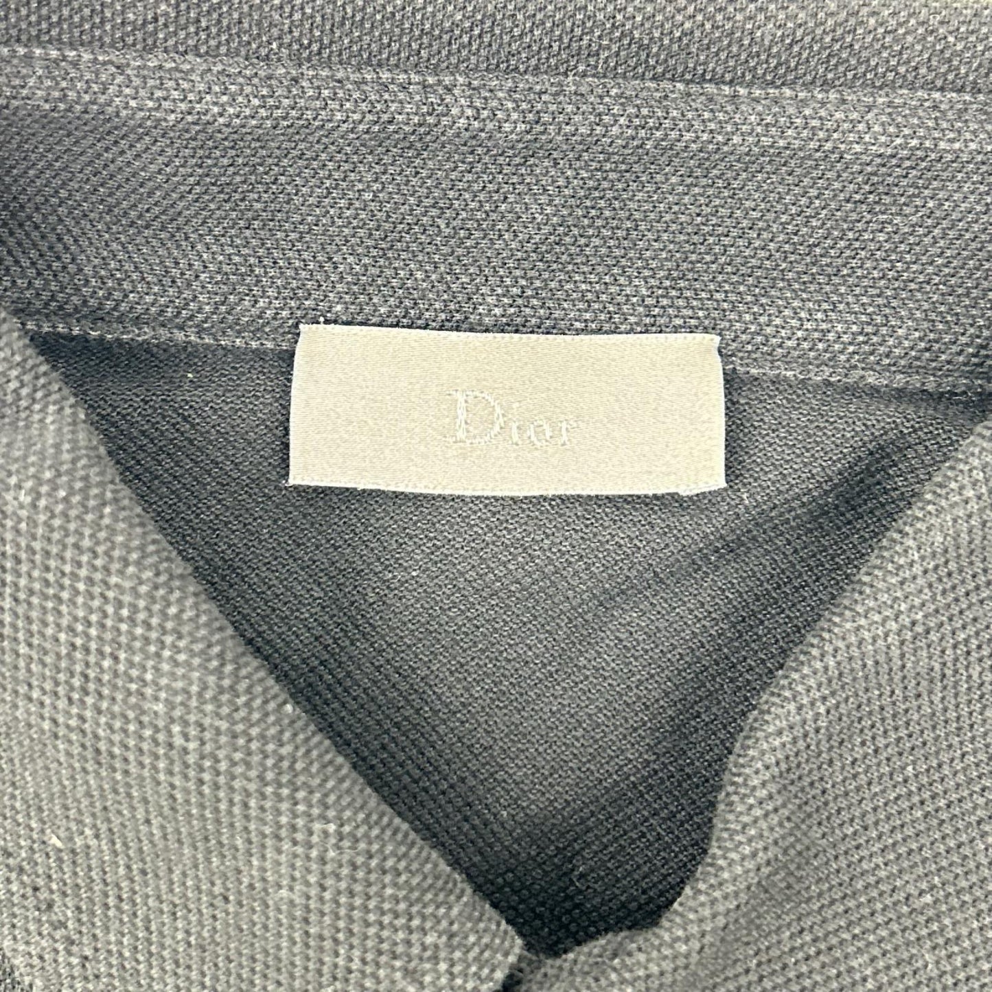 DIOR ディオール 163IP802P124 ブラック BEE 鹿の子 ポロシャツ トップス