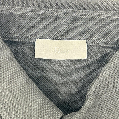 DIOR ディオール 163IP802P124 ブラック BEE 鹿の子 ポロシャツ トップス