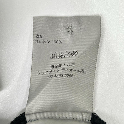 DIOR ディオール 163IP802P124 ブラック BEE 鹿の子 ポロシャツ トップス
