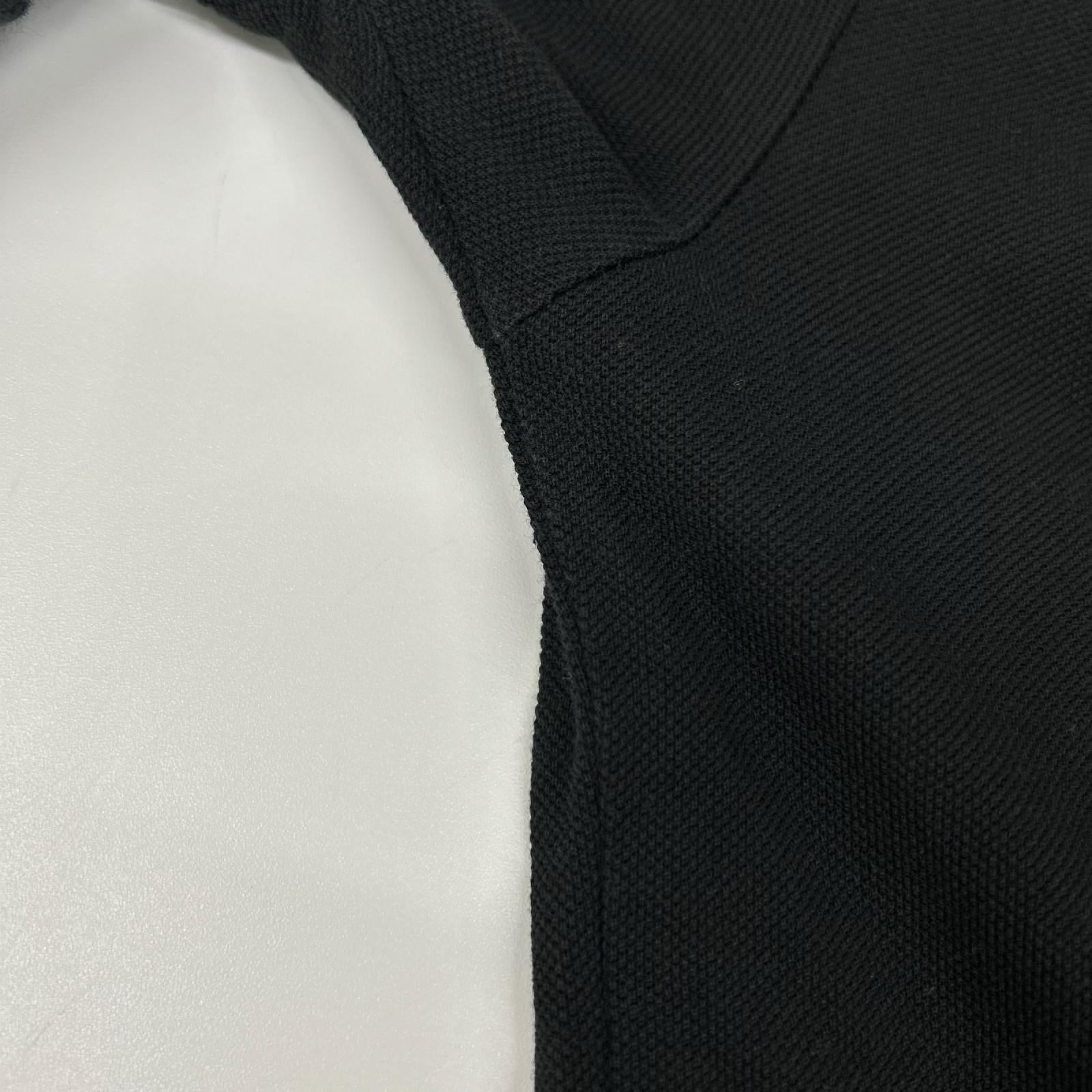 DIOR ディオール 163IP802P124 ブラック BEE 鹿の子 ポロシャツ トップス