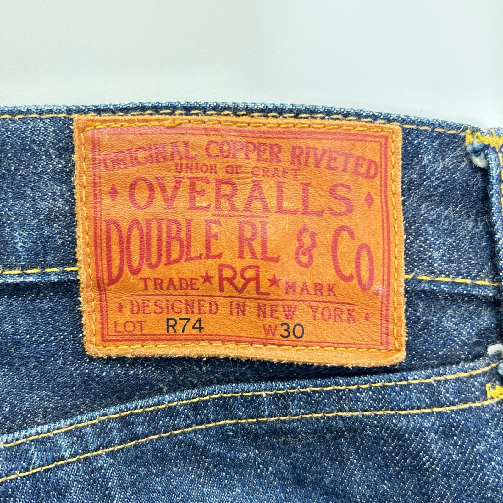 RRL ダブルアールエル 782685680001 インディゴ デニムパンツ ボトムス