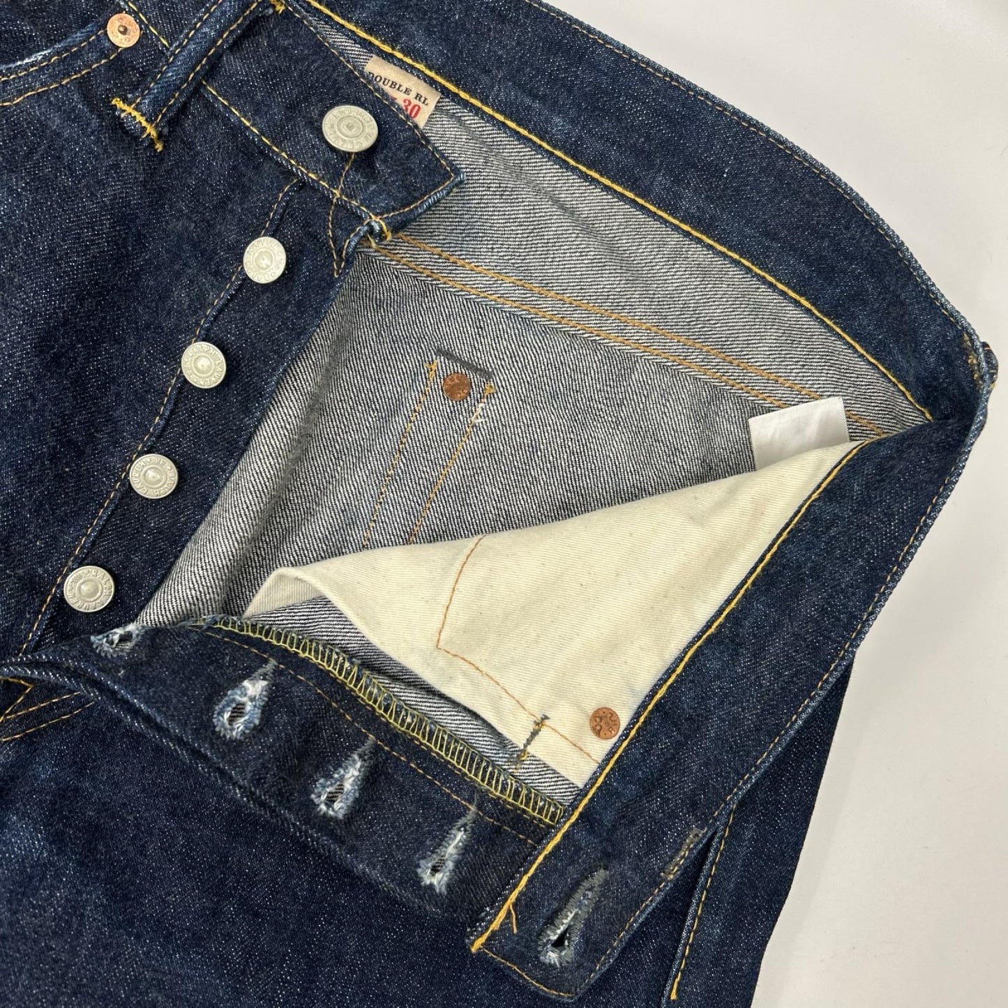 RRL ダブルアールエル 782685680001 インディゴ デニムパンツ ボトムス