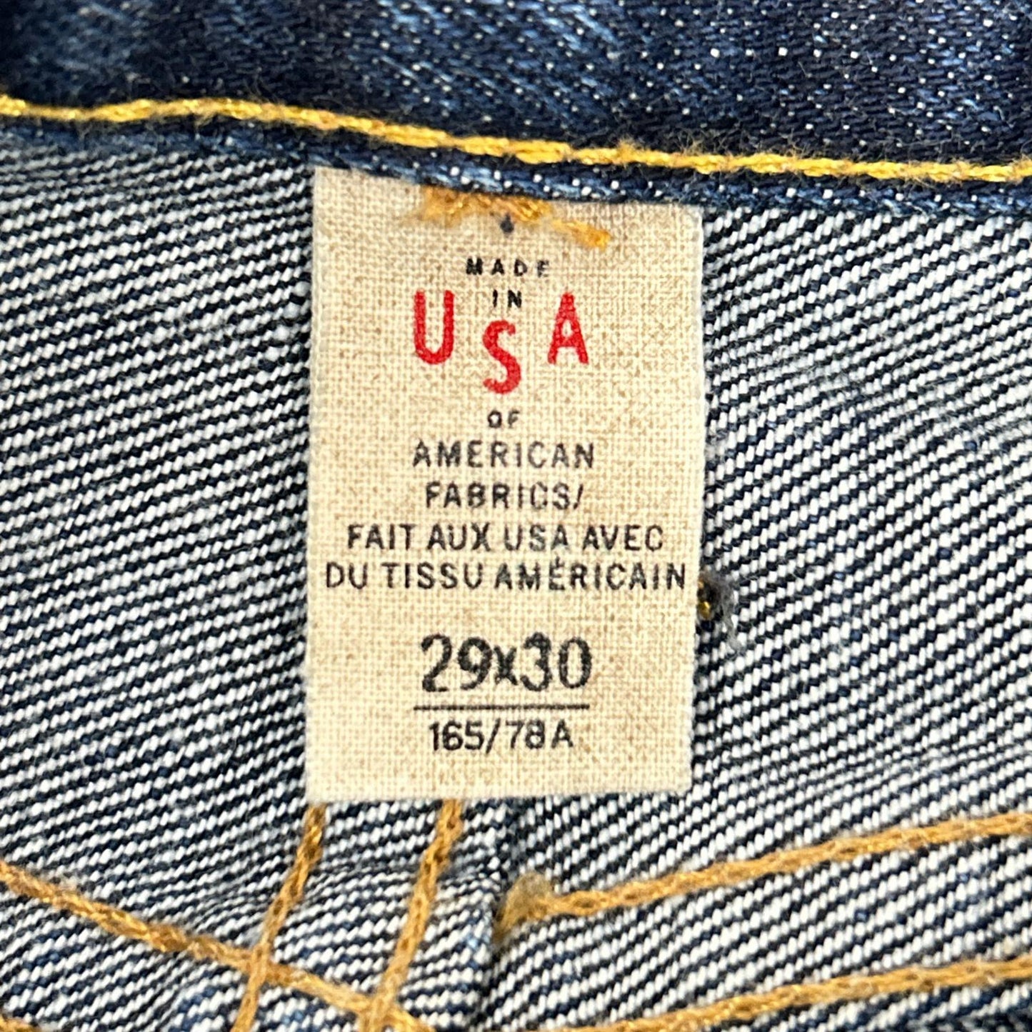 RRL ダブルアールエル R154RB04 インディゴ デニムパンツ ボトムス