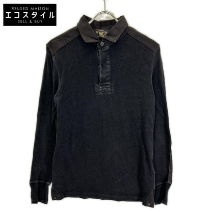 RRL ダブルアールエル チェコール エルボーパッチ ヘンリーネック カットソー トップス