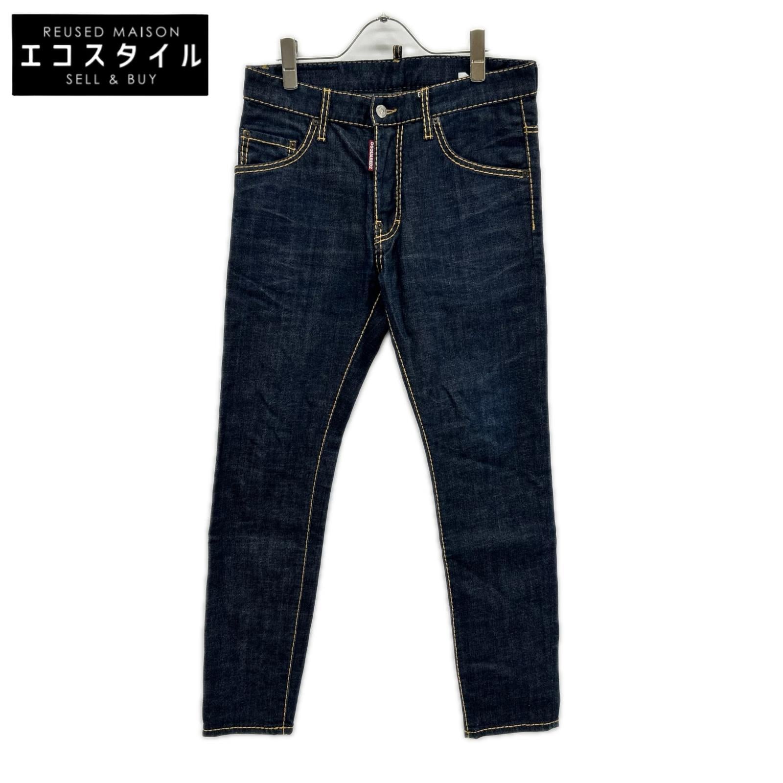 DSQUARED2 ディースクエアード 17年製 S74LB0153 インディゴ SKATER JEAN ボトムス