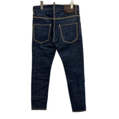 DSQUARED2 ディースクエアード 17年製 S74LB0153 インディゴ SKATER JEAN ボトムス