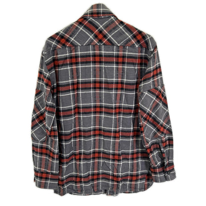 ACNE STUDIOS アクネ ストゥディオズ グレー×レッド チェック ネルシャツ トップス