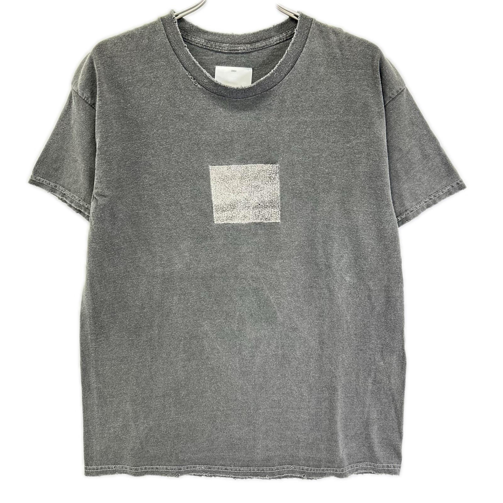 YOKE ヨーク ×アンセルム グレー EMBRO SS TEE XO トップス