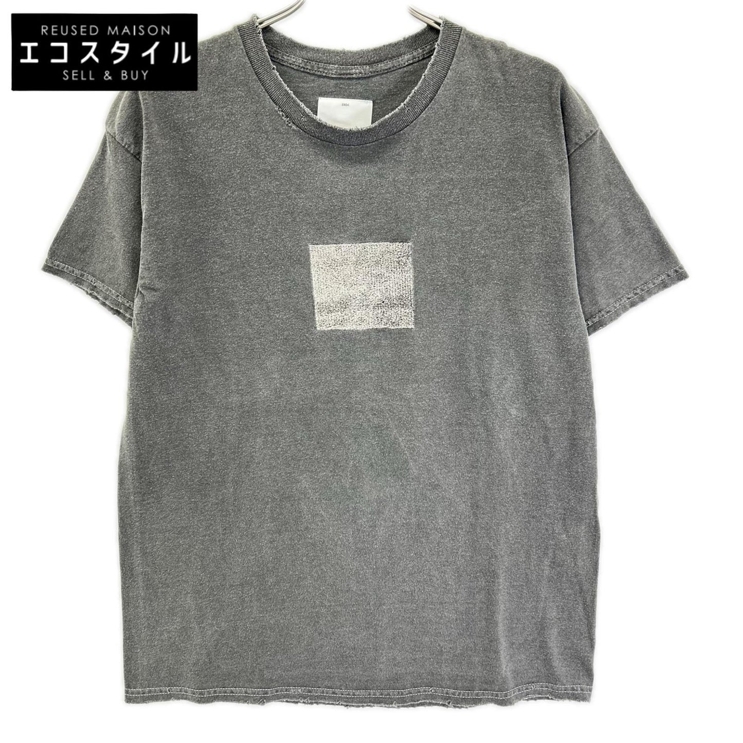 YOKE ヨーク ×アンセルム グレー EMBRO SS TEE XO トップス
