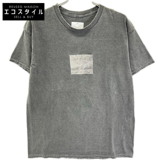 YOKE ヨーク ×アンセルム グレー EMBRO SS TEE XO トップス