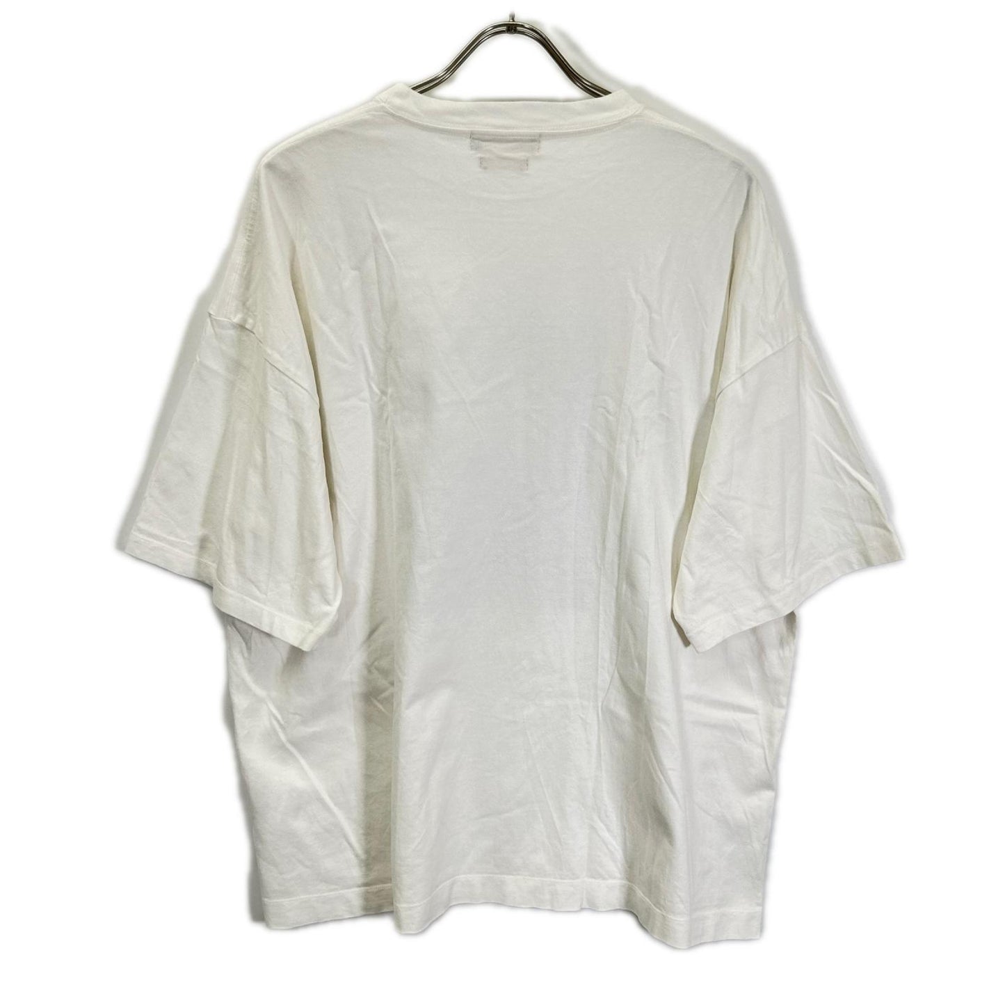 YOAK ヨーク ホワイト×ブラック PHOTOGRAM PRINTED T-SHIRT/ トップス