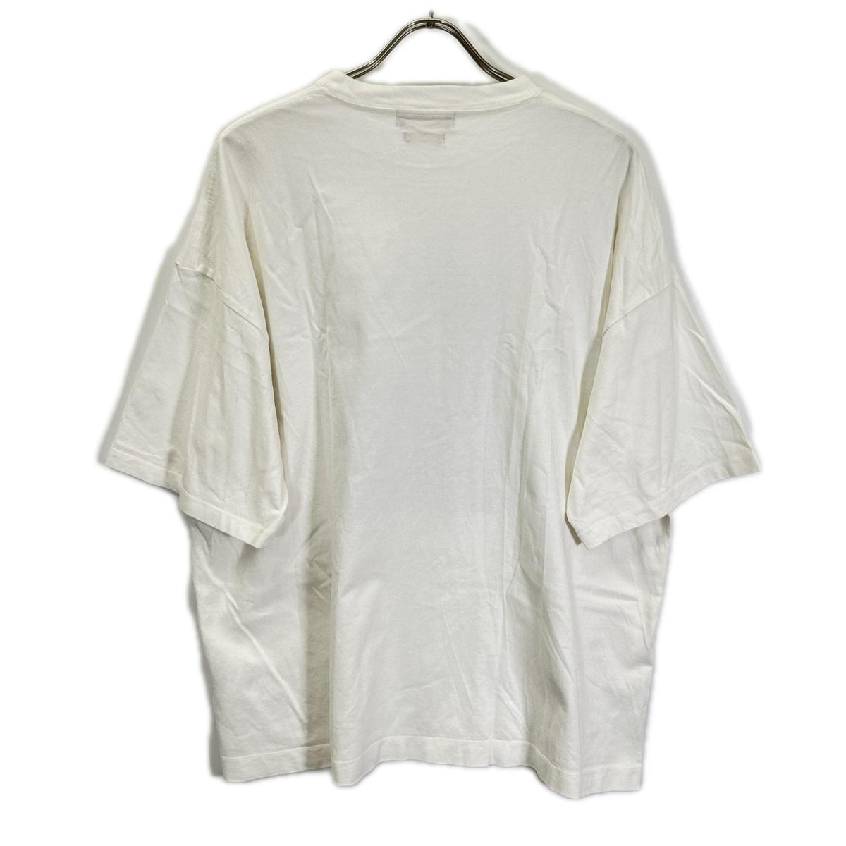 YOAK ヨーク ホワイト×ブラック PHOTOGRAM PRINTED T-SHIRT/ トップス