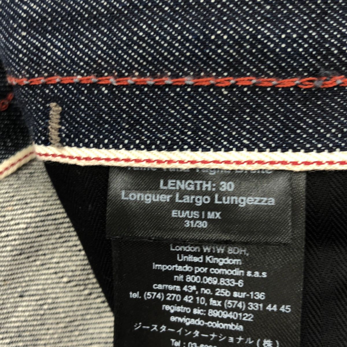 G-STAR RAW ジースターロゥ Candiani製 インディゴ デニムパンツ ボトムス