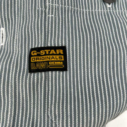 G-STAR RAW ジースターロゥ グリーン ストライプ ロングスリーブシャツ トップス