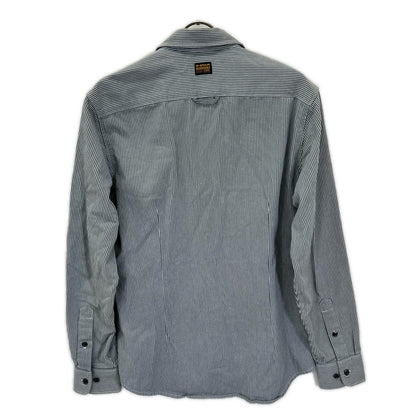 G-STAR RAW ジースターロゥ グリーン ストライプ ロングスリーブシャツ トップス