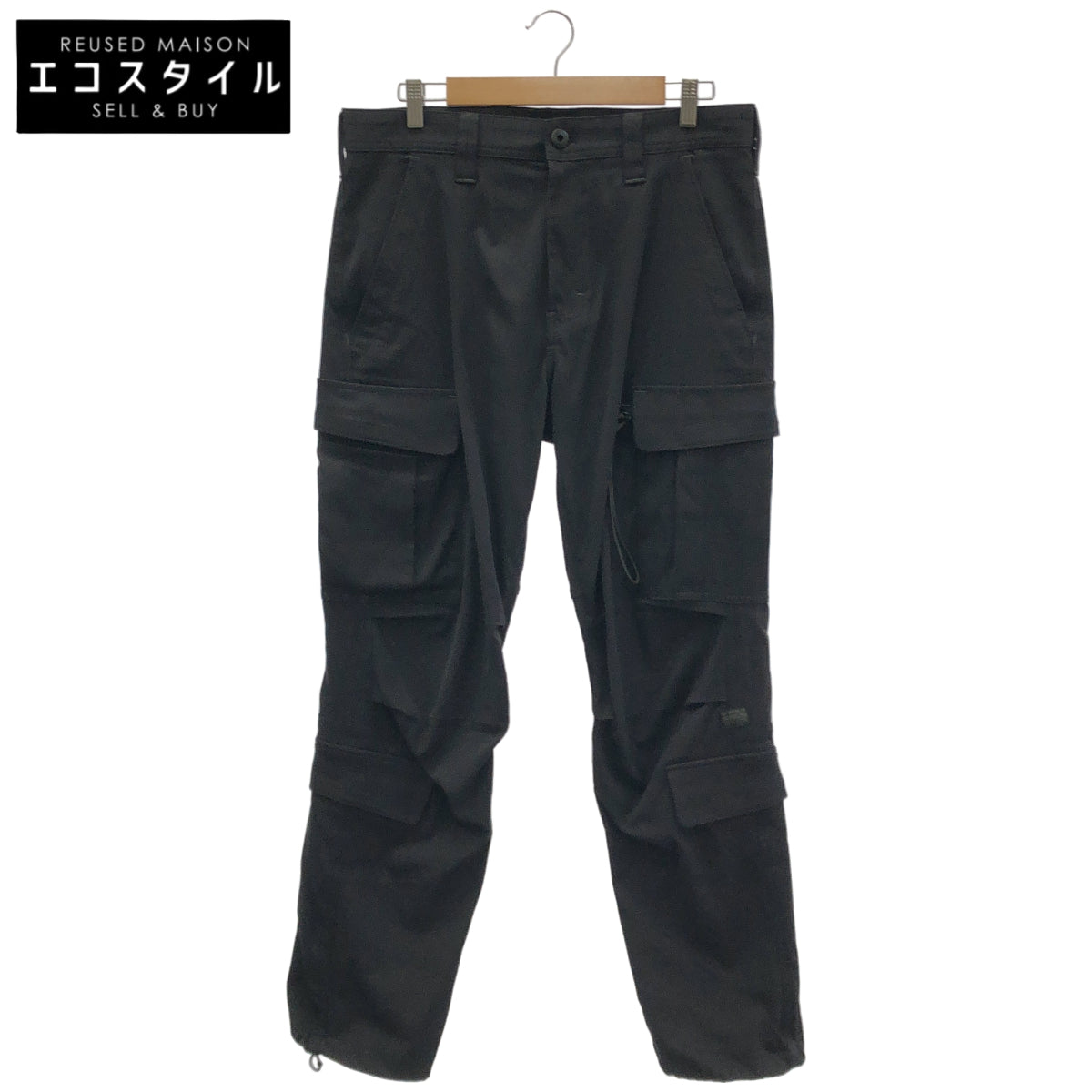 G-STAR RAW ジースターロゥ ブラック P-3 Regular Cargo Trainer Pants ボトムス