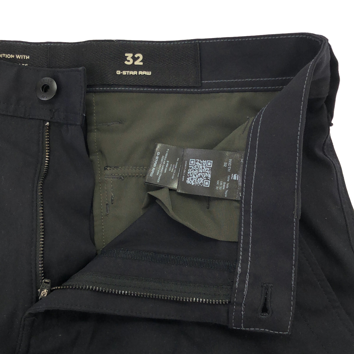 G-STAR RAW ジースターロゥ ブラック P-3 Regular Cargo Trainer Pants ボトムス