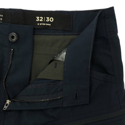 G-STAR RAW ジースターロゥ ネイビー Rovic Zip 3D Regular Tapered Pants ボトムス
