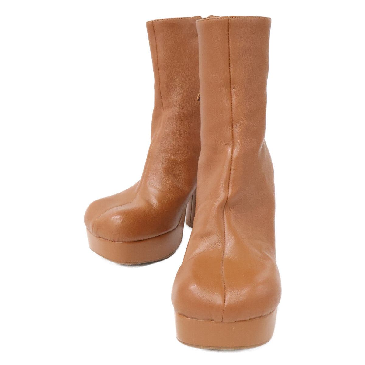 Ameri アメリ VOLUMINOUS TOE PLATFORM BOOTS プラットフォーム ブーツ シューズ