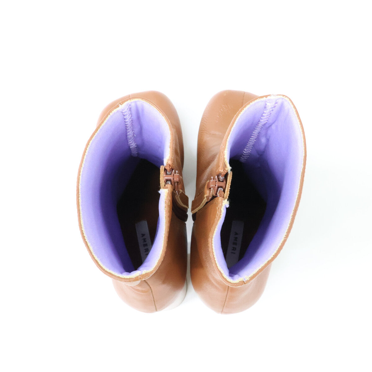 Ameri アメリ VOLUMINOUS TOE PLATFORM BOOTS プラットフォーム ブーツ シューズ