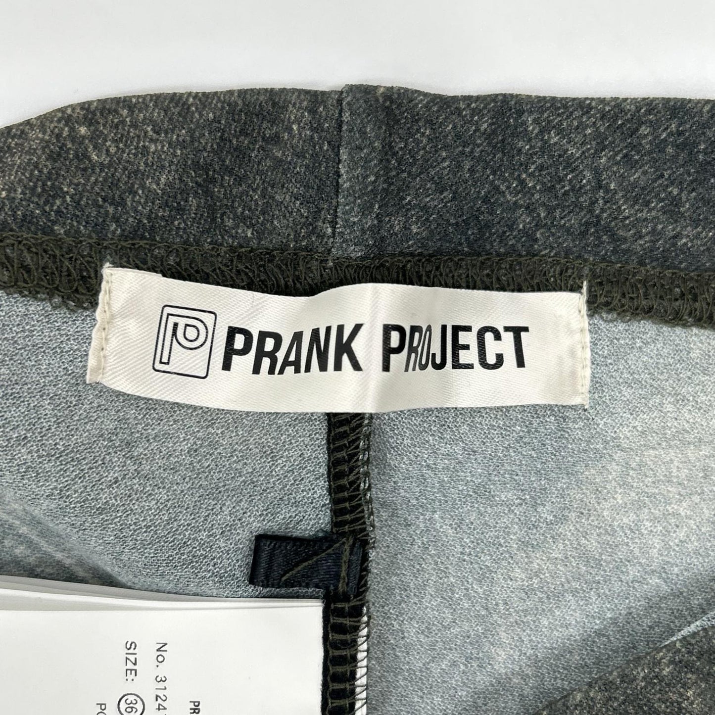 PRANK PROJECT プランクプロジェクト 31241516104 カーキ系 デニムプリント スカートレイヤードレギンス スカート