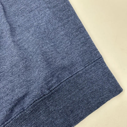 BLUEBLUE ブルーブルー ネイビー ガンジースウェットニット トップス