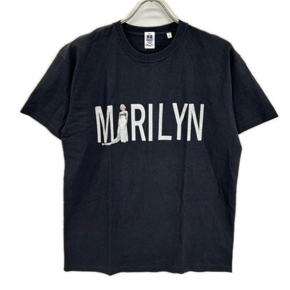 HOLLYWOOD RANCH MARKET ハリウッドランチマーケット ブラック マリリンモンロー プリントTシャツ トップス