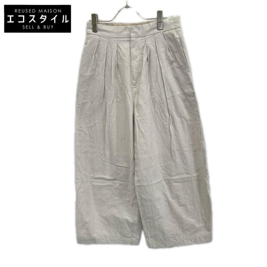 NIKKI ESSENTIAL PIECES ニッキエッセンシャルピーシーズ ホワイト Summer Weight Easy Pants ボトムス