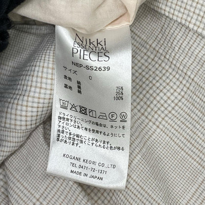 NIKKI ESSENTIAL PIECES ニッキエッセンシャルピーシーズ ホワイト Summer Weight Easy Pants ボトムス