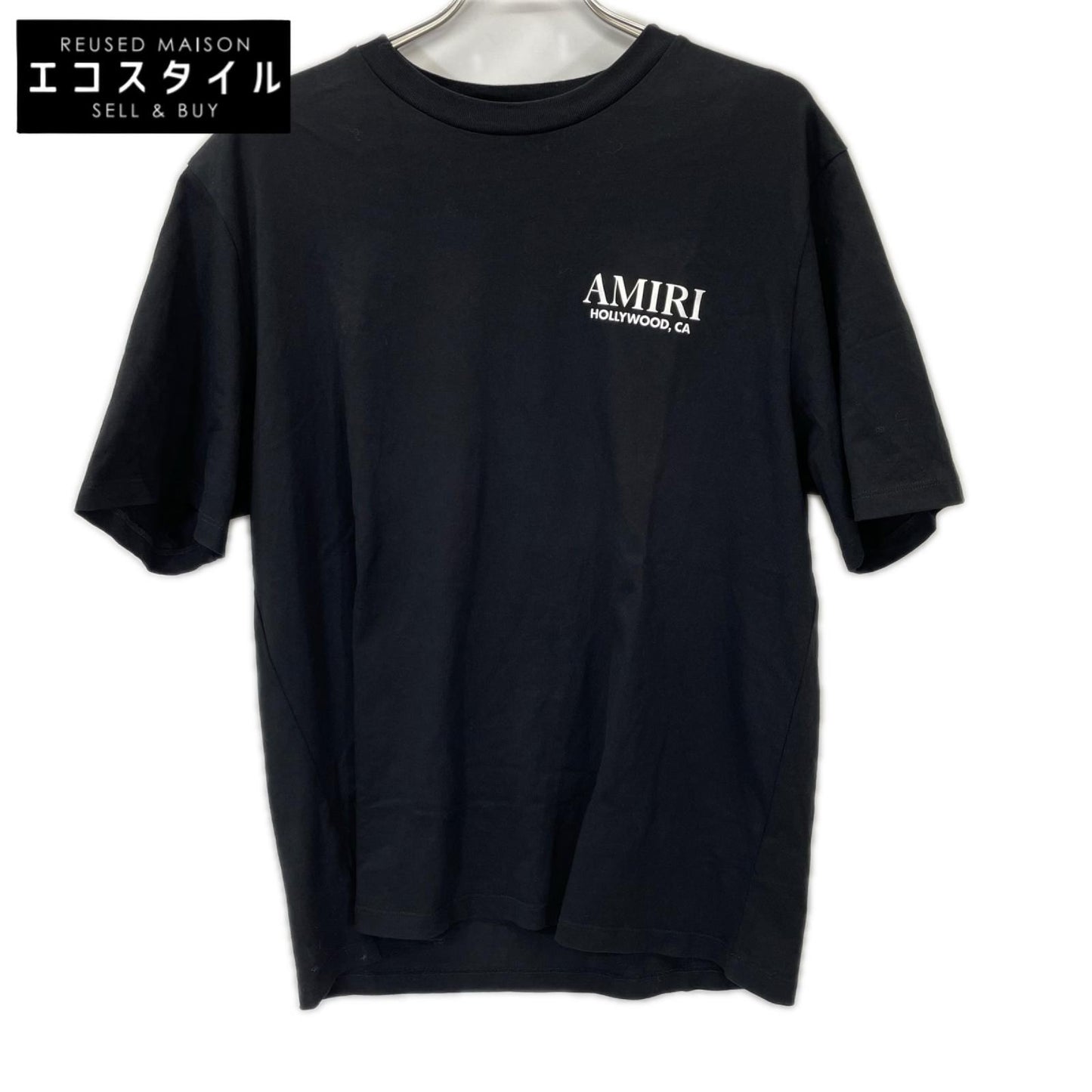 AMIRI アミリ ブラック ボーンロゴ Tシャツ トップス