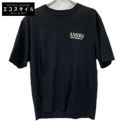 AMIRI アミリ ブラック ボーンロゴ Tシャツ トップス