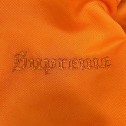 Supreme シュプリーム 16SS オレンジ×チェッカー柄 Reversible Checkered MA-1 ジャケット ジャケット