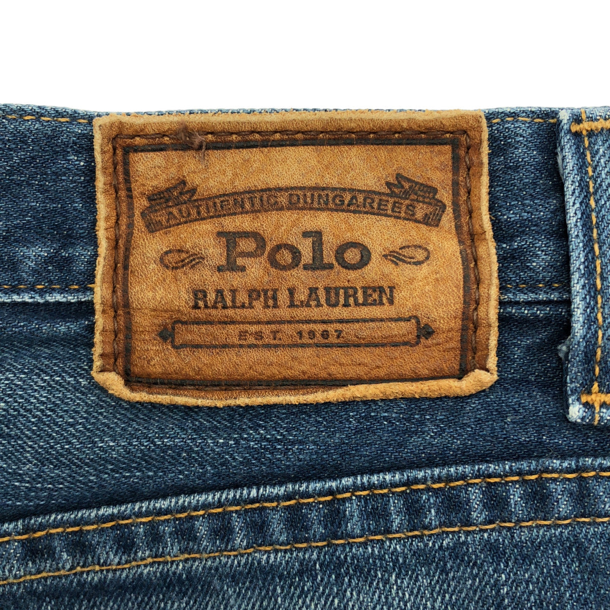 POLObyRalphLauren ポロラルフローレン ブルー ストレートデニム ボトムス