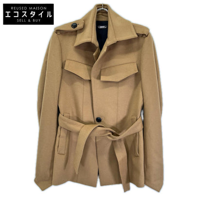 kiryuyrik キリュウキリュウ 24AW KS-HJ21-101 ブラック Cashmere Beaver Safari Jacket/カシミアビーバー サファリジャケット コート