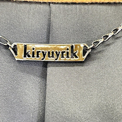 kiryuyrik キリュウキリュウ 24AW KS-HJ21-101 ブラック Cashmere Beaver Safari Jacket/カシミアビーバー サファリジャケット コート
