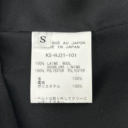 kiryuyrik キリュウキリュウ 24AW KS-HJ21-101 ブラック Cashmere Beaver Safari Jacket/カシミアビーバー サファリジャケット コート