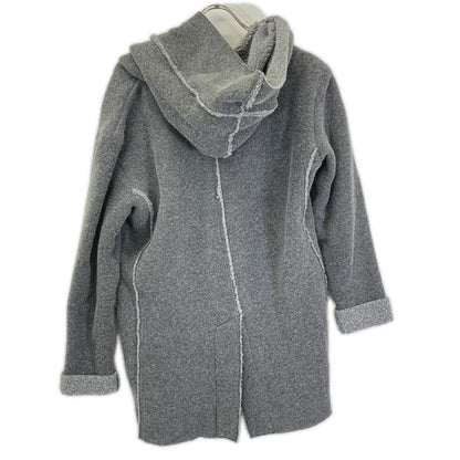 RESOUND CLOTHING リサウンドクロージング RC30-C-007 グレー BOA HOODIE COAT/ボアフーディコート コート