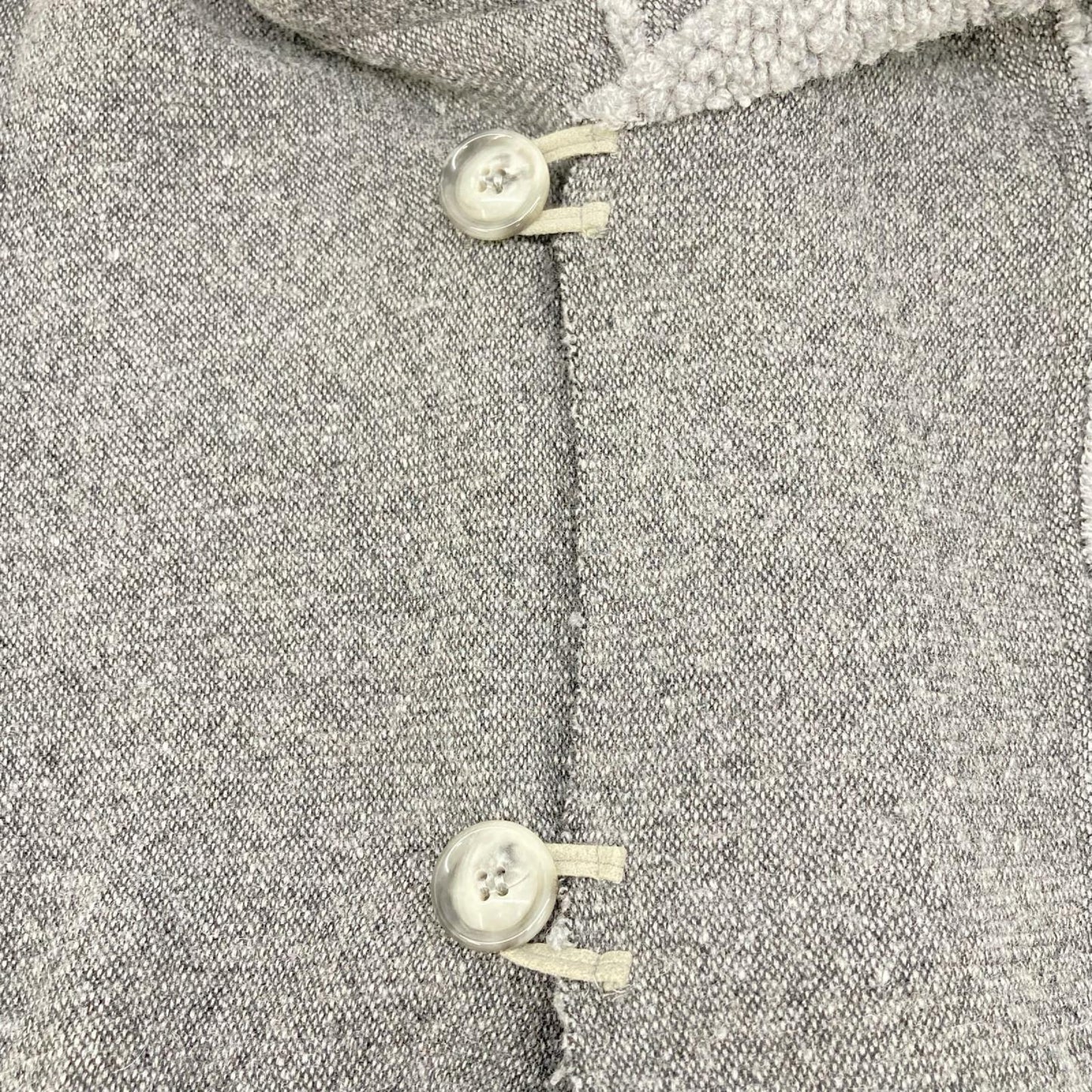 RESOUND CLOTHING リサウンドクロージング RC30-C-007 グレー BOA HOODIE COAT/ボアフーディコート コート