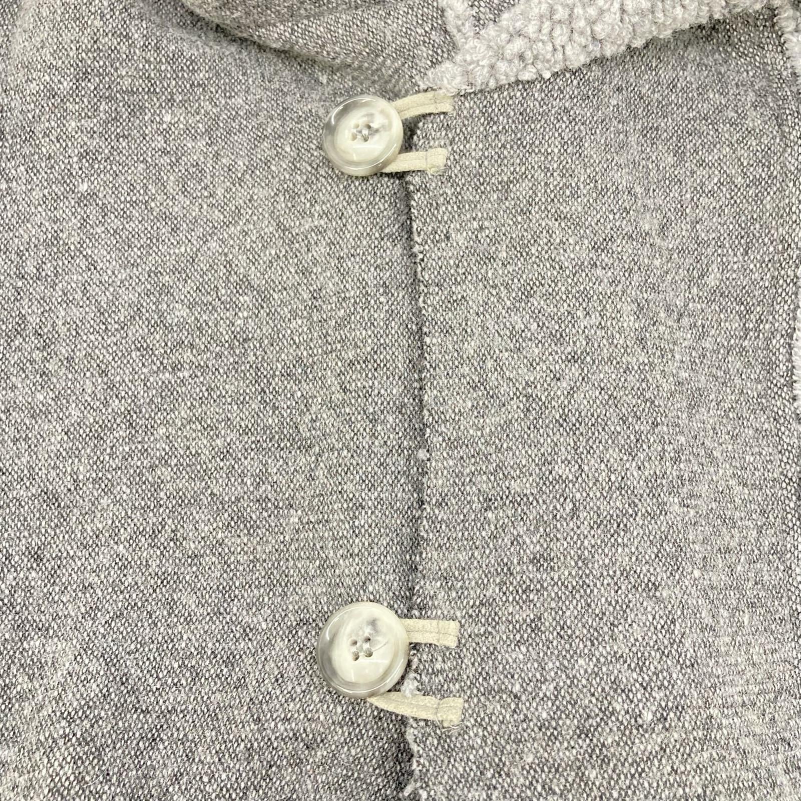 RESOUND CLOTHING リサウンドクロージング RC30-C-007 グレー BOA HOODIE COAT/ボアフーディコート コート
