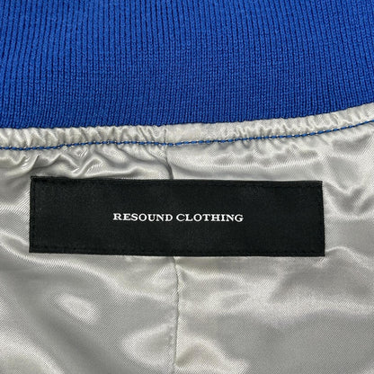 RESOUND CLOTHING リサウンドクロージング RC22-JK-002-2 ブルー DAVID JACKET/デヴィッドジャケット MA-1 ジャケット
