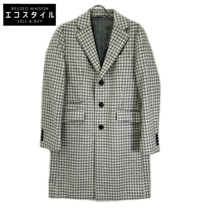 EPOCA UOMO エポカウォモ 24AW M1B49404 ホワイト×グレー 千鳥ジャカードチェスターコート コート